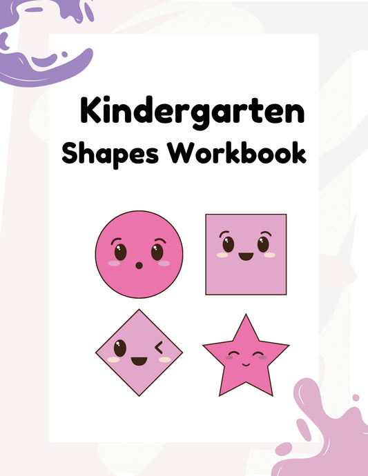 Kindergarten Shapes Workbook